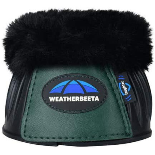 2025 WeatherBeeta Tough-Tec Prime Fleece Trim Rubber Bell Boots 1027523 - Hunter Green
